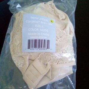 CaraMia bra, large, nude color, new in package
